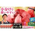 訳あり 対馬産 本マグロ 切り落とし 420g