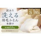 訳あり 節電対策 洗える羽毛ふとん 羽毛ふとん