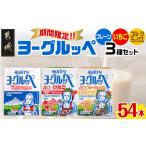 ふるさと納税 ◆期間限定◆ヨーグルッペプレーン&いちご&フルーツミックス54本セット_13-2306 宮崎県都城市