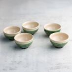 織部 茶器 汲出し湯呑み 5個セット 織部釉