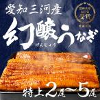 三河産 幻醸うなぎ 蒲焼き 3尾