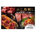フジチクオリジナル 特選馬刺しの8種セット 610g