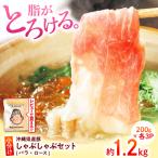 豚肉 しゃぶしゃぶセット計1.2kg BCAJ003