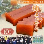 キズ柿をつかった柿ようかん 10個入り