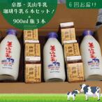 牛乳 定期便6回 美山牛乳 900ml