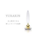 YURARIN 白 風鈴 卓上風鈴 インテリア