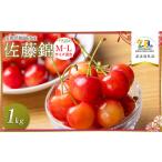 ふるさと納税 【令和7年産先行予約】さくらんぼ 佐藤錦 バラ詰め M〜L混合 1kg (500g×2P) 【市制施行20周年記念返礼品】 庄内さくらんぼ.. 山形県鶴岡市