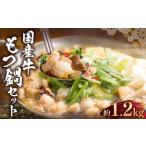 牛 もつ鍋 セット 約600g×2箱
