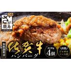 佐賀牛ハンバーグ \レンジで簡単本格ハンバーグ 130g×4個+…