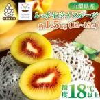 ふるさと納税 【2026発送】レッドキウイフルーツ化粧箱入り　産地直送約1.5kg(12〜18玉)【配送不可地域：離島】【1178165】 山梨県山梨市