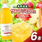 サンフジ100% りんごジュース 6本セット