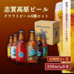 定期便 6ヶ月 クラフトビール 志賀高原ビール 6本