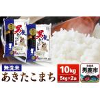 ふるさと納税 あきたこまち 無洗米 10kg(5kg×2袋)【秋田食糧販売】 秋田県男鹿市