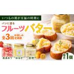 ふるさと納税 【全3回定期便】お楽しみ定期便 フルーツバター大1個 糸島市 / 糸島正キ ジャム クリーム 果物 [AQA062] 福岡県糸島市