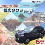観光タクシー貸切利用券 6時間 定員4名