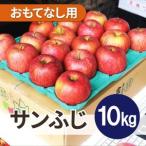 ふるさと納税 平均糖度13度以上! サンふじ 約10kg おもてなし用_果物・フルーツ りんご  リンゴ 林檎_【配送不可地域：離島・沖縄県】【1611202.. 青森県黒石市