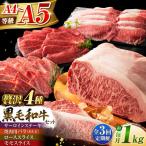 全3回定期便 くまもと黒毛和牛 藤彩牛 厳選4種の贅沢セット