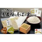 B01-005 ながいきそば 蕎麦粉&そばの実セット