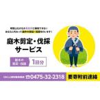 O06-003 庭木剪定 伐採サービス1回分
