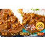 レトルトカレー 飛騨牛カレー 飛騨豚カレーセット 計20箱