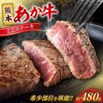 令和8年熊本地震復興支援 熊本あか牛 ミニステーキ約480g