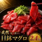 天然めばちマグロ 切り落とし マグロ 2.4kg