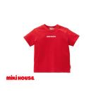 ベビー服 ミキハウス 丸ロゴ半袖Tシャツ