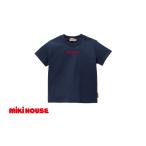 ベビー服 ミキハウス 丸ロゴ半袖Tシャツ