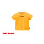 ベビー服 ミキハウス 丸ロゴ半袖Tシャツ