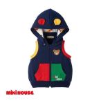 ベビー服 ミキハウス 裏毛パイルパーカー