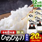 新米 令和8年産 無洗米 20kg