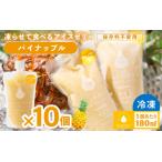 凍らせて食べるゼリー パイナップル ゼリー 10個入