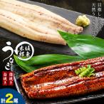 うなぎ 坂東太郎 養殖 鰻 タレ付き 蒲焼き 白焼き 計2尾