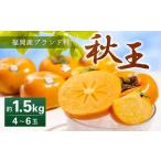 ブランド柿 秋王 約1.5kg