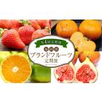 ブランドフルーツ 定期便 あまおう 約280g×4パック