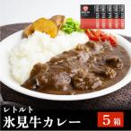 氷見牛カレー レトルト 5箱