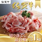牛肉 佐賀牛 A5ランクプレミアム 赤身切り落とし 500g×2P