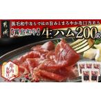 ふるさと納税 【年内お届け】【霧島和牛】生ハム 40g×5P≪2025年12月15日〜31日お届け≫_AA-E901-HNY 宮崎県都城市