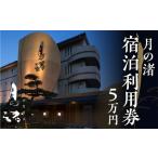 月の渚 宿泊利用券 5万円分 宿 旅館 旅行券