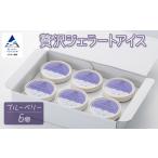 贅沢ジェラートアイス ブルーベリー 6個セット
