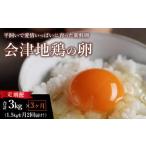 33-Q 平飼い会津地鶏の卵 3kg