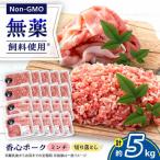 香心ポーク 切り落とし ミンチ セット 各約250g×10パック