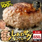 豊後牛おおいた和牛100%しあわせハンバーグ 130g×5個入