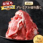 松阪牛 プレミアム 切り落し1kg 250g×4