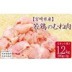 産若鶏むね切り身1.2kg 300g×4P