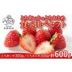 とちあいか約300g&とちおとめ約300g