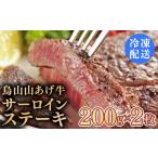 23-6 烏山山あげ牛サーロインステーキ 200g×2枚