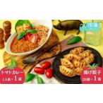 ふるさと納税 餃子 揚げ餃子 20個 北本トマトカレーセット | ぎょうざ 冷凍 北本フーズ 埼玉県北本市