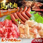 馬ウマ 焼肉セット 4から5人前 合計 約800g