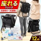 防災セット イス型 リュック 12点 岸田産業